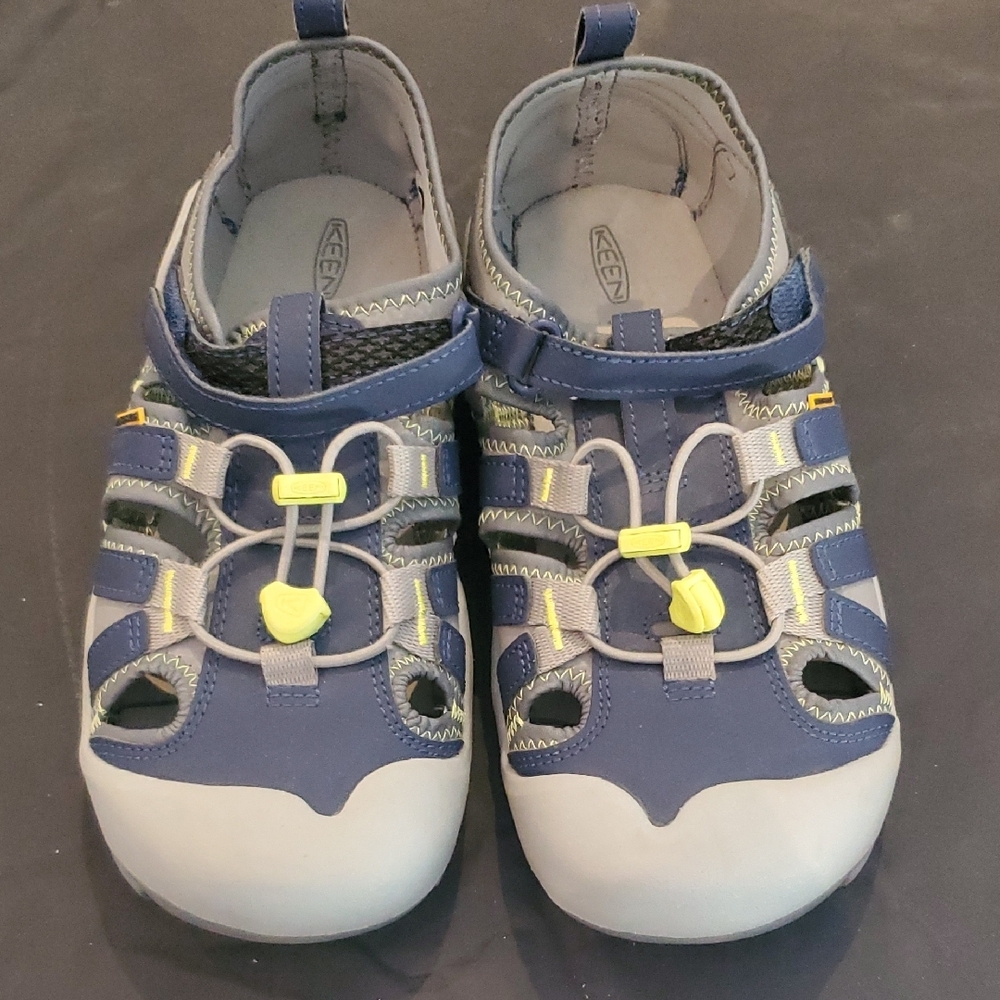 KEEN Kids Blue and Gray Shoes